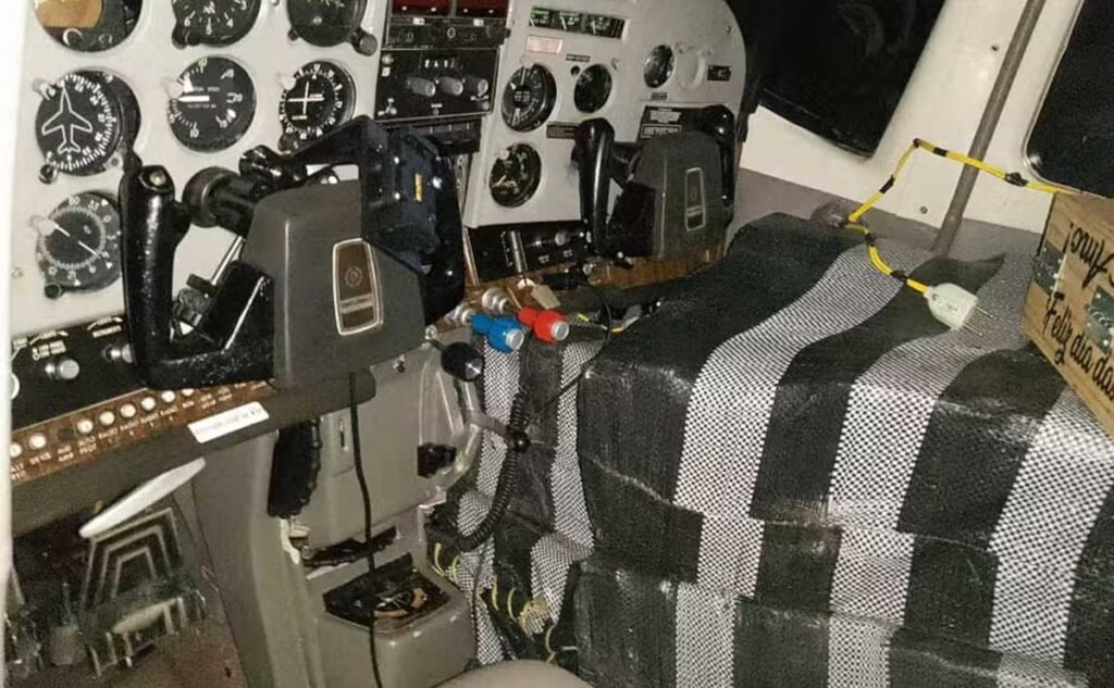 Avião com quase 500 kg de cocaína faz pouso de emergência no interior do TO