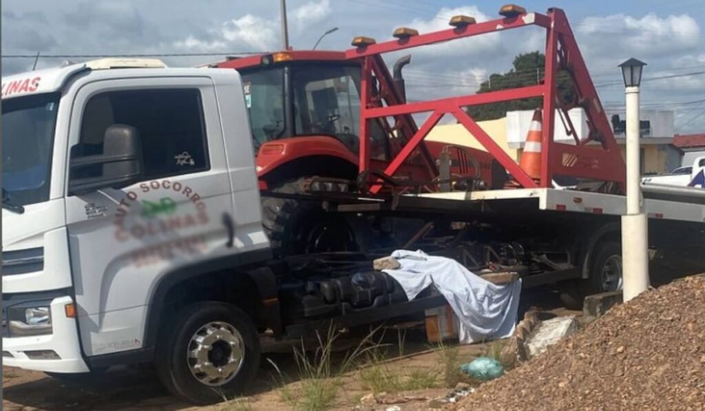 Dono de caminhão guincho morre após ser atingido pelo próprio veículo no norte do Tocantins