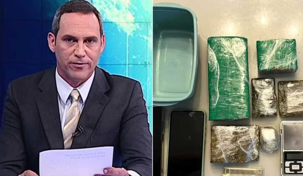 Ex-apresentador de telejornal é preso em flagrante por tráfico de drogas em SP