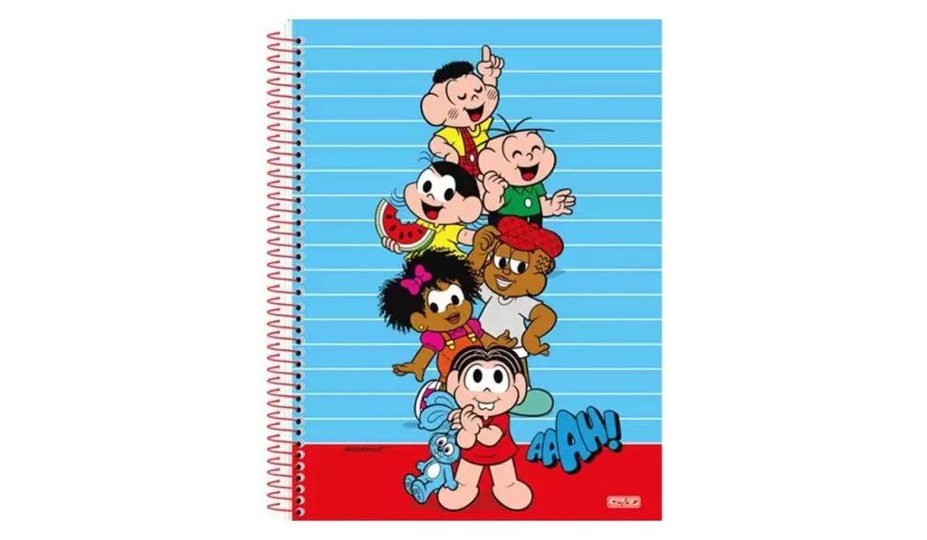 Capa de cadernos dos anos 1990