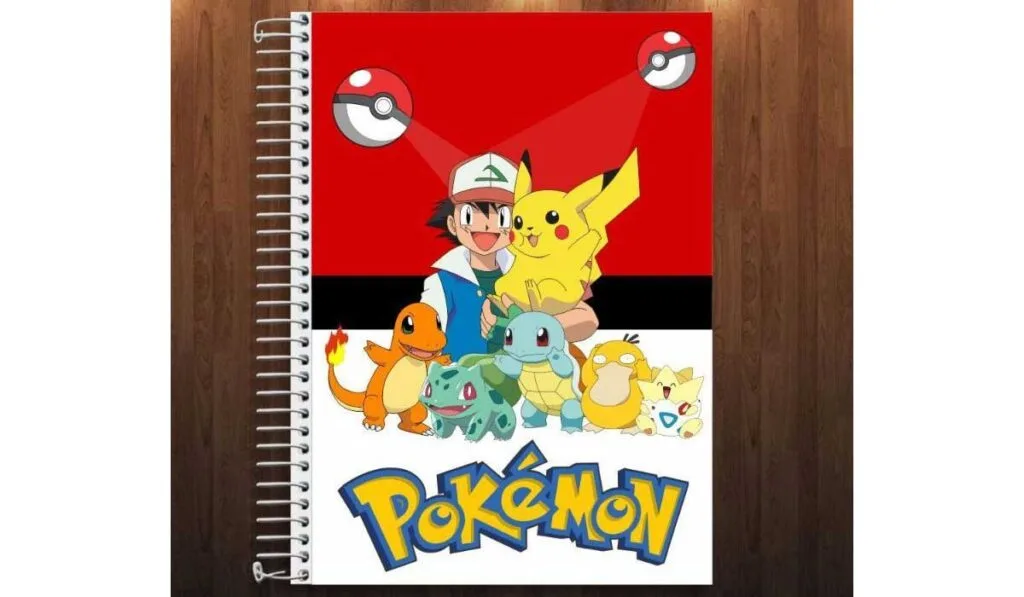 Capa de cadernos dos anos 1990