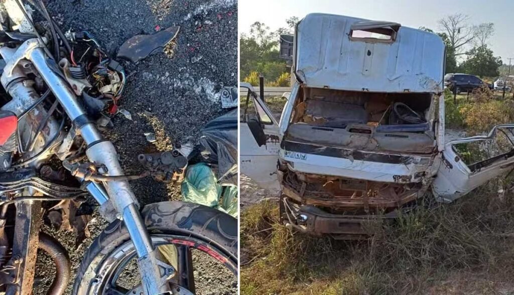 PRF encontra drogas em moto após morte de motociclista em acidente na BR-316