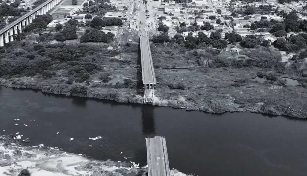 Ponte que desabou entre do Tocantins e Maranhão;A