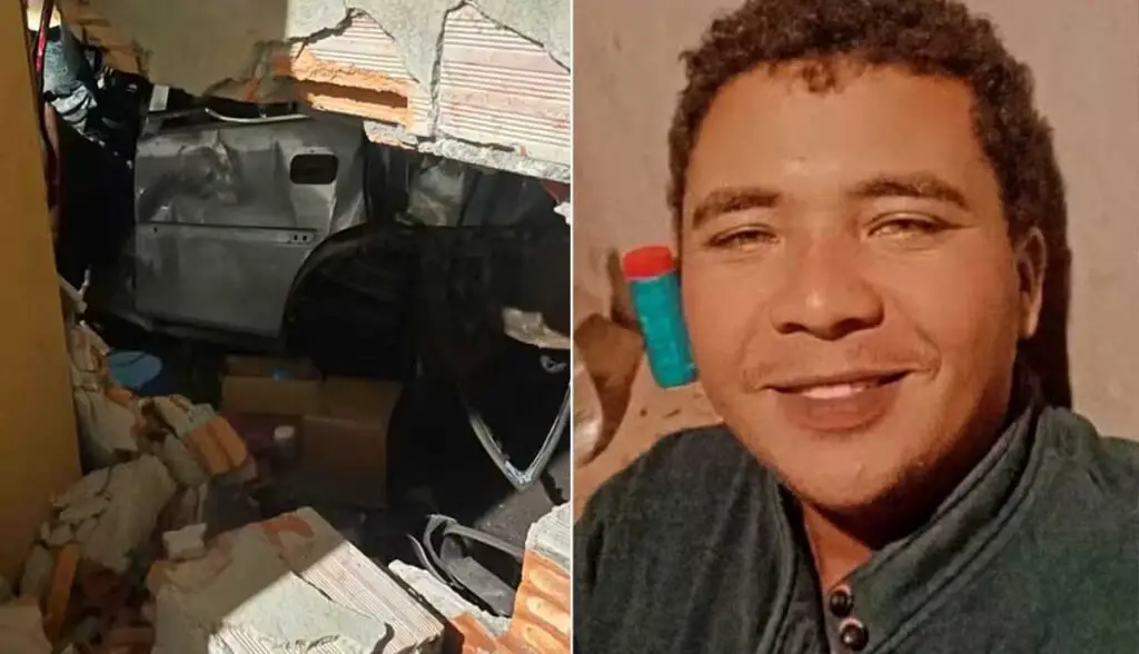 Borracheiro que sonhava com carreira na música sertaneja morre após carro se partir ao meio ao bater contra muro