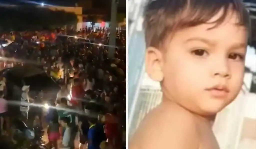 Multidão lincha suspeito de assassinar criança de 2 anos após retirá-lo de viatura da polícia