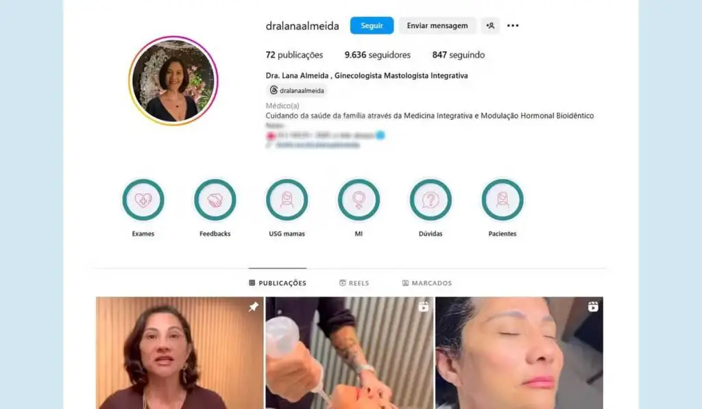 Médica que postou fake news sobre câncer de mama é impedida de exercer a medicina durante 6 meses